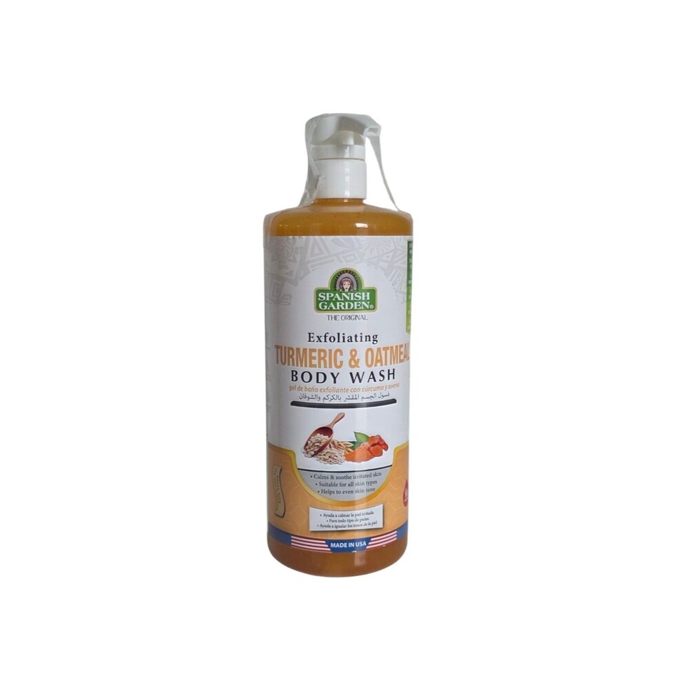 Spanish Garden Exfoliating Turmeric & Oatmeal Body Wash 34.2 fl.oz
